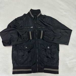 Forever 21 Mens varsity jacket. XS. Navy blue.